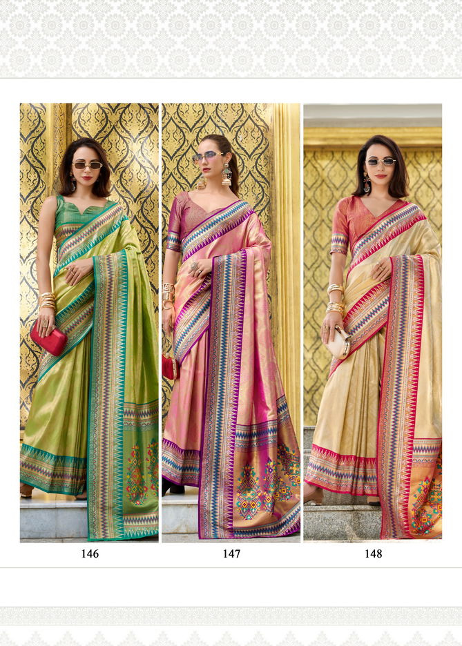 Rajmata By Rajpath Tissue silk Designer Wear Saree Wholesale Market In Surat